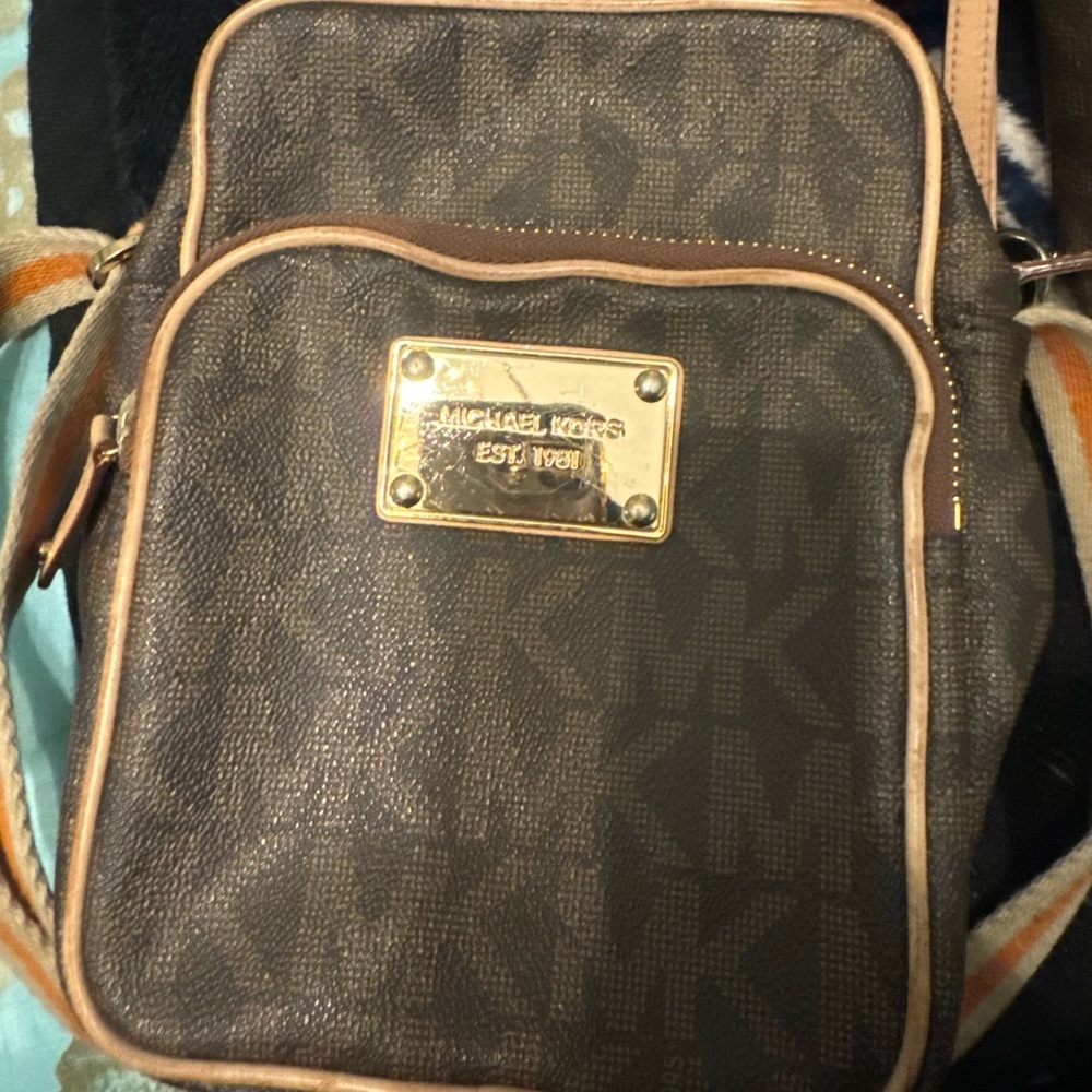 Michael Kors mini backpack purse